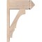 Ekena Millwork Balboa Smooth Arts and Crafts Outlooker, Douglas Fir, 7 1/2"W x 18"D x 26"H OUT08X18X26BOA03SDF - alternate 3